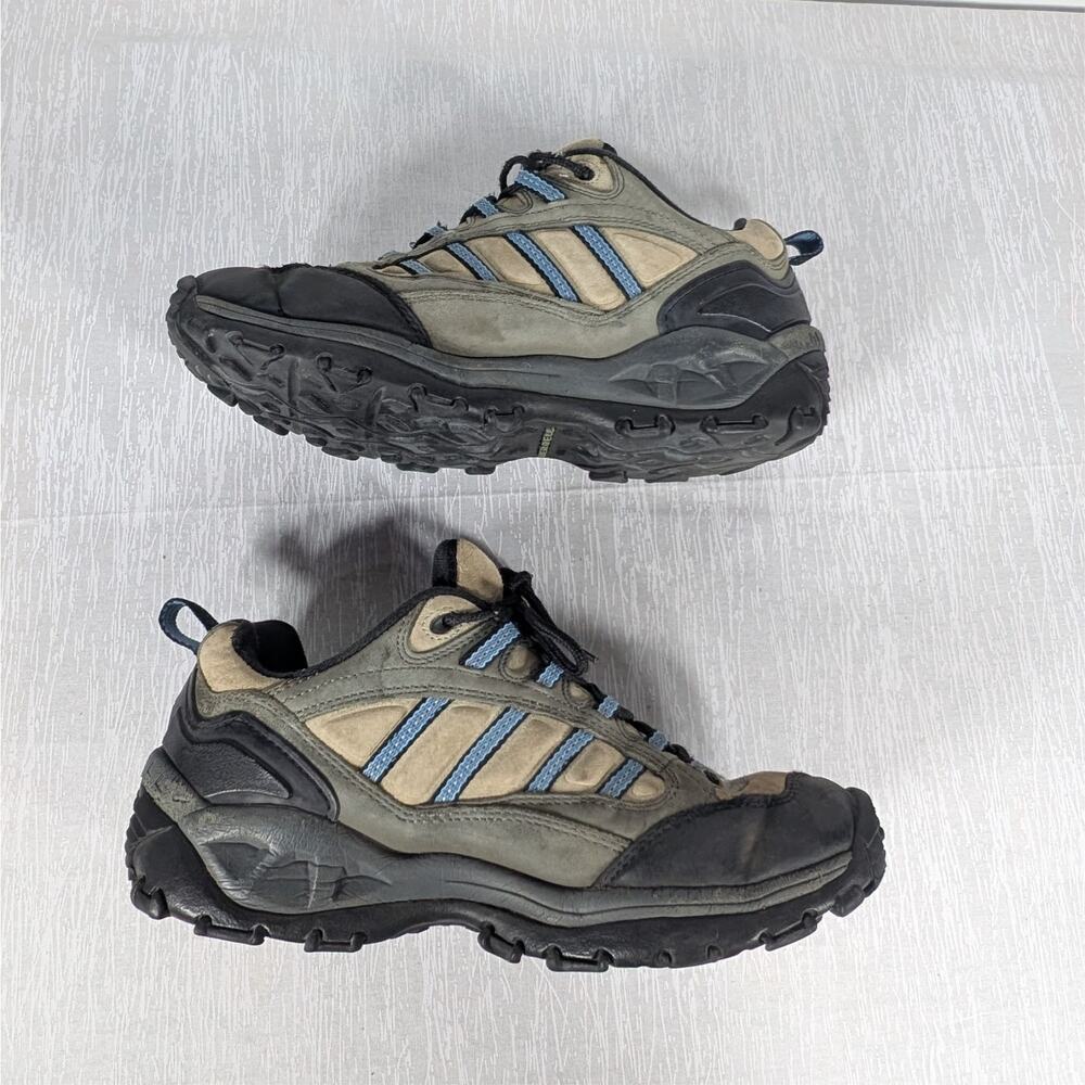 Merrell 45 Degree Hiking Boots Womens Size 9 Blade Grey/Light Blue Lace Up - Picture 4 of 7